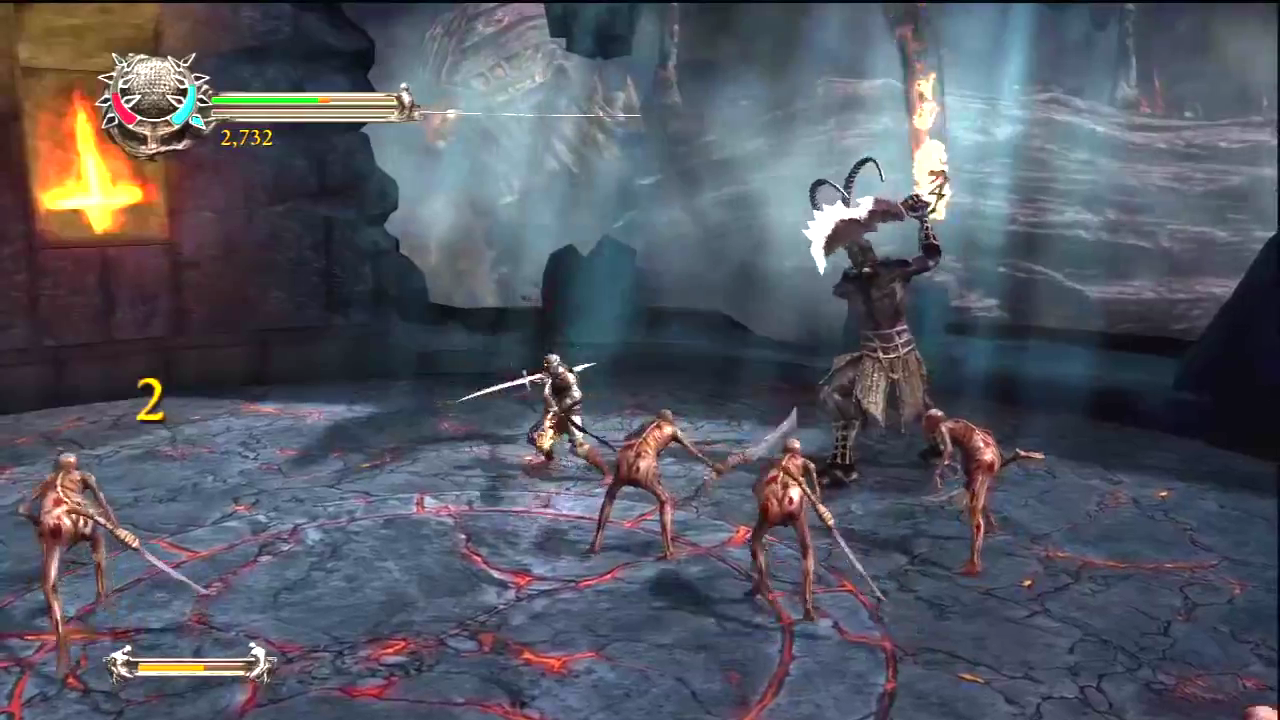 Dantes Inferno (PS3) Gameplay 