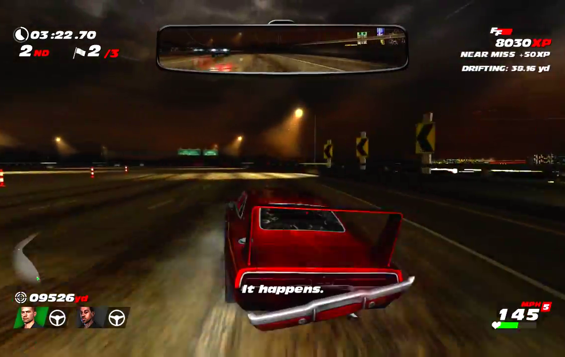 Fast & Furious: Showdown. XBOX 360. HD 1080p 