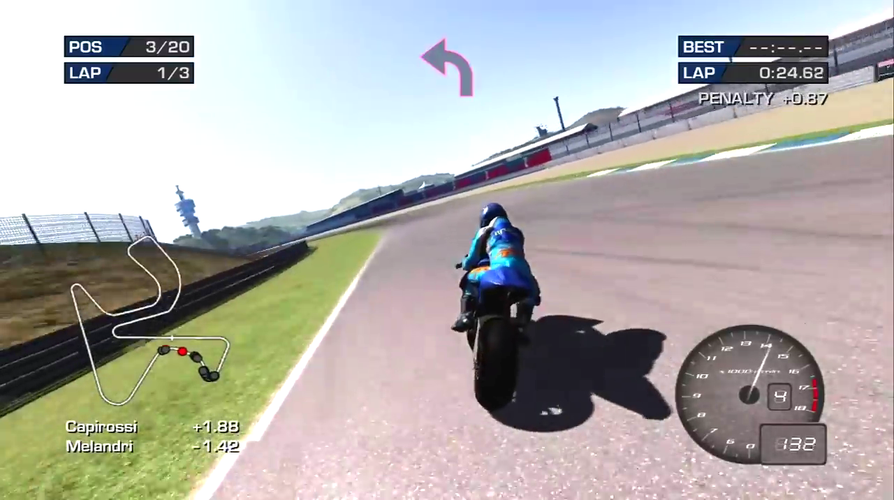 MotoGP '06 Xbox 360 720P gameplay 